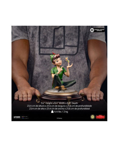Statuette Iron Studios - Peter Pan & Clochette - Disney Classics - Vintage Collection