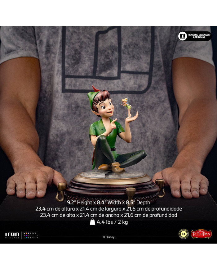 Statuette Iron Studios - Peter Pan & Clochette - Disney Classics - Vintage Collection