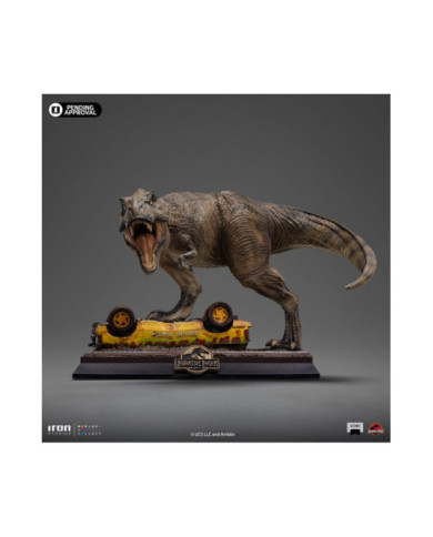 Statuette Iron Studios - T-Rex Attack - Jurassic Park - Icons