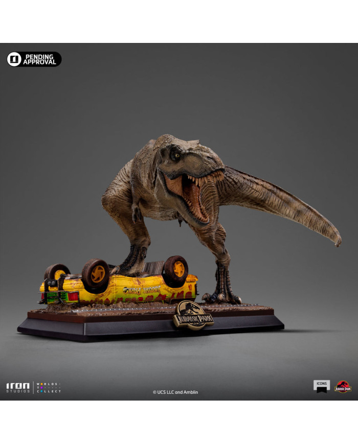 Statuette Iron Studios - T-Rex Attack - Jurassic Park - Icons