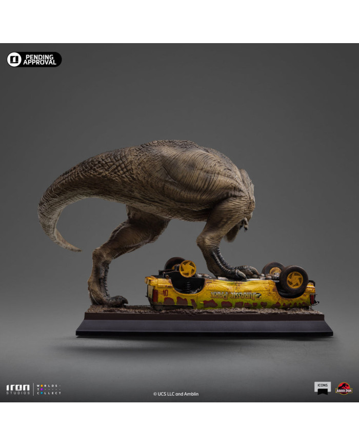 Statuette Iron Studios - T-Rex Attack - Jurassic Park - Icons