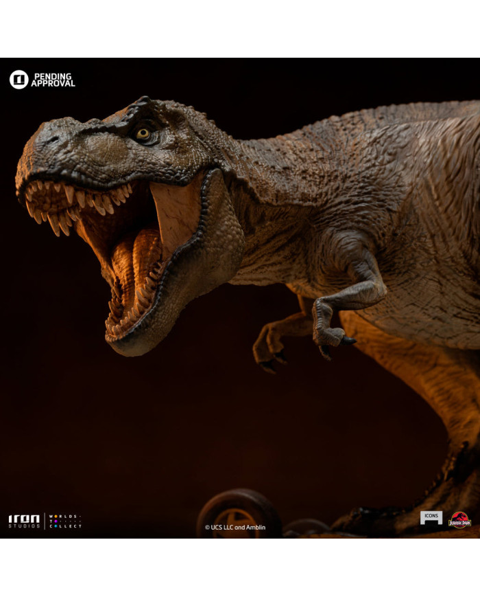 Statuette Iron Studios - T-Rex Attack - Jurassic Park - Icons
