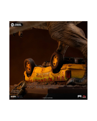 Statuette Iron Studios - T-Rex Attack - Jurassic Park - Icons
