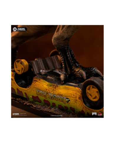 Statuette Iron Studios - T-Rex Attack - Jurassic Park - Icons