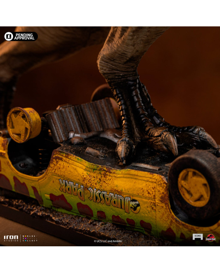 Statuette Iron Studios - T-Rex Attack - Jurassic Park - Icons