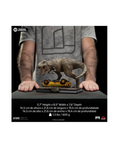 Statuette Iron Studios - T-Rex Attack - Jurassic Park - Icons