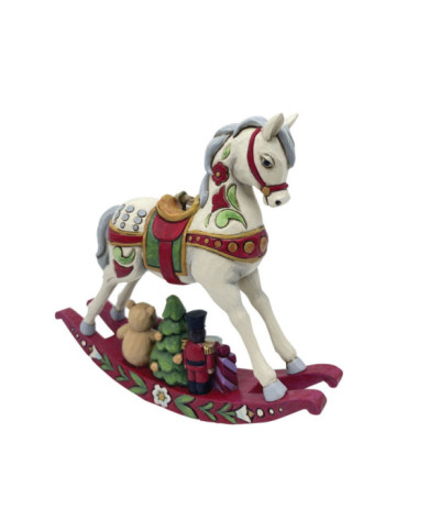 Heartwood Creek by Jim Shore - Suspension Cheval à Bascule