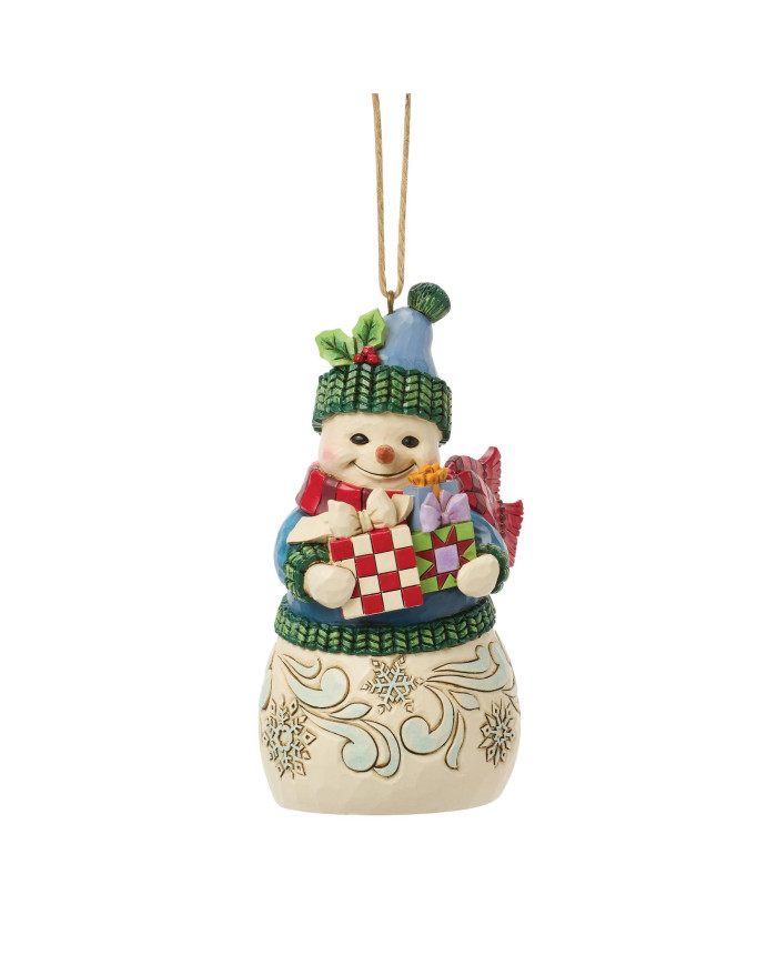 Heartwood Creek by Jim Shore - Suspension Bonhomme de Neige Cadeaux