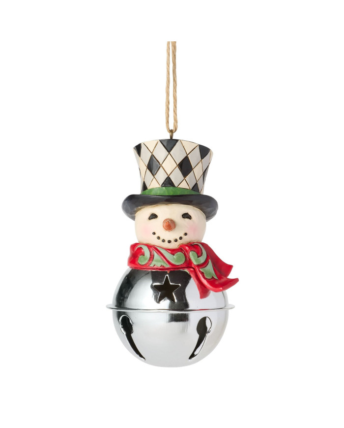 Heartwood Creek by Jim Shore - Suspension Bonhomme de Neige Clochette Highland Glen