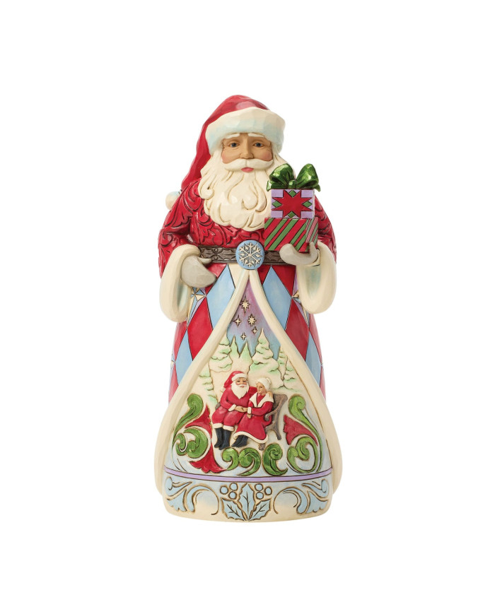 Heartwood Creek by Jim Shore - Figurine Père Noël Scène Mr et Mme Noël