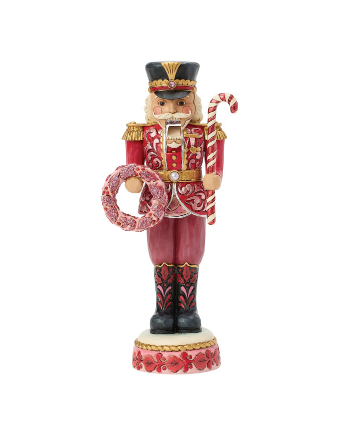 Heartwood Creek by Jim Shore - Figurine Casse-Noisette Soldat de Plomb Rouge et Blanc