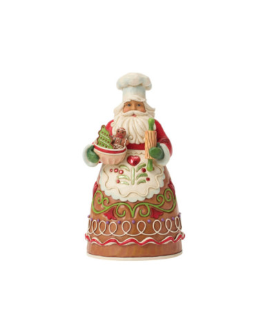 Heartwood Creek by Jim Shore - Figurine Père Noël Pain d'Épices