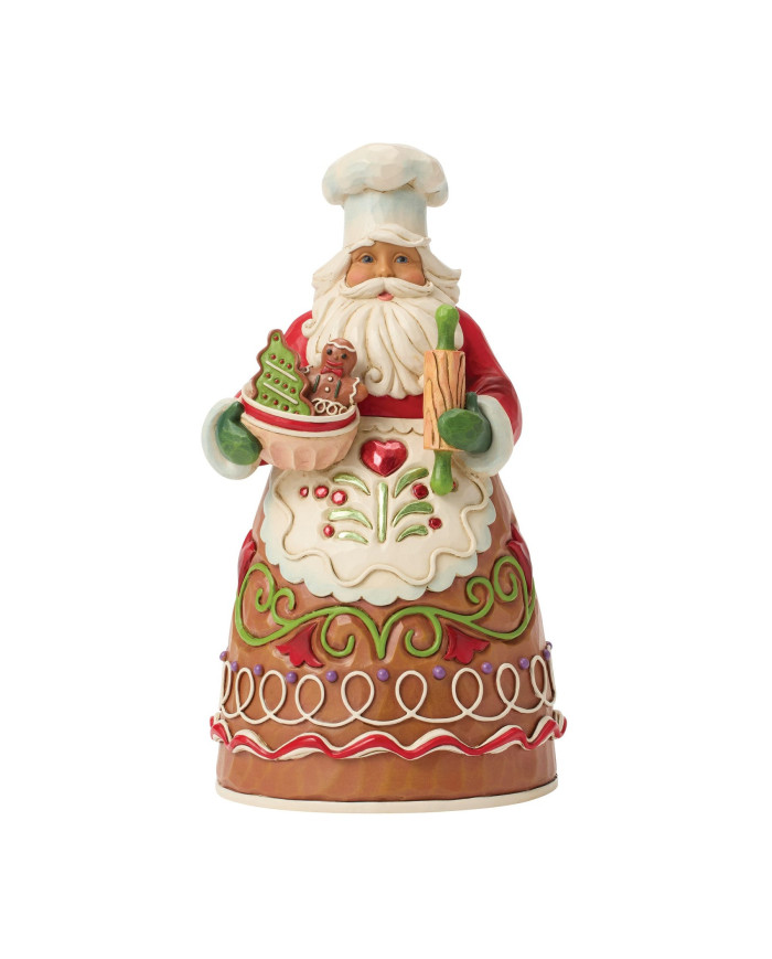 Heartwood Creek by Jim Shore - Figurine Père Noël Pain d'Épices