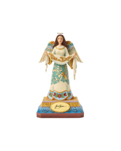 Heartwood Creek by Jim Shore - Figurine Ange Paix sur Terre