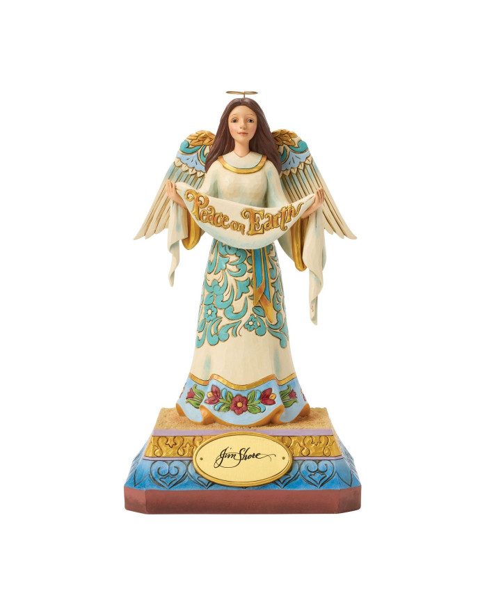 Heartwood Creek by Jim Shore - Figurine Ange Paix sur Terre