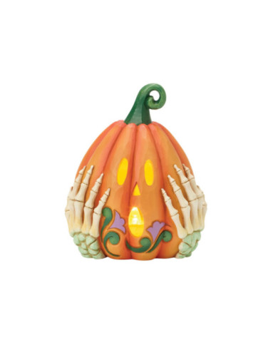 Heartwood Creek by Jim Shore - Figurine Citrouille Squelette LED