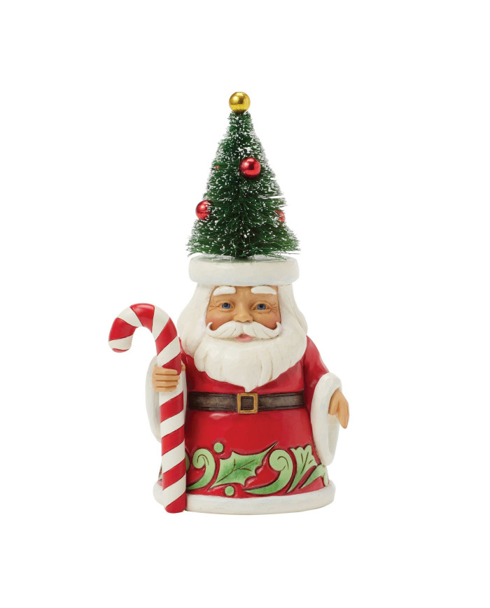 Heartwood Creek by Jim Shore - Figurine Père Noël Chapeau Sapin