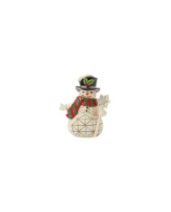 Heartwood Creek by Jim Shore - Mini Figurine Bonhomme de Neige Flocon