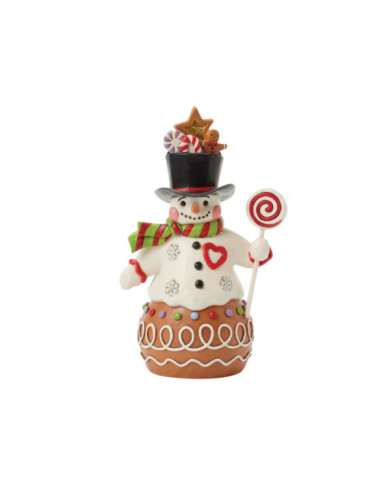 Heartwood Creek by Jim Shore - Figurine Bonhomme de Neige Pain d'épice