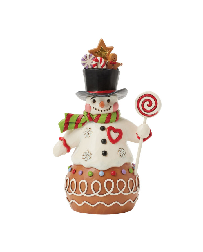 Heartwood Creek by Jim Shore - Figurine Bonhomme de Neige Pain d'épice