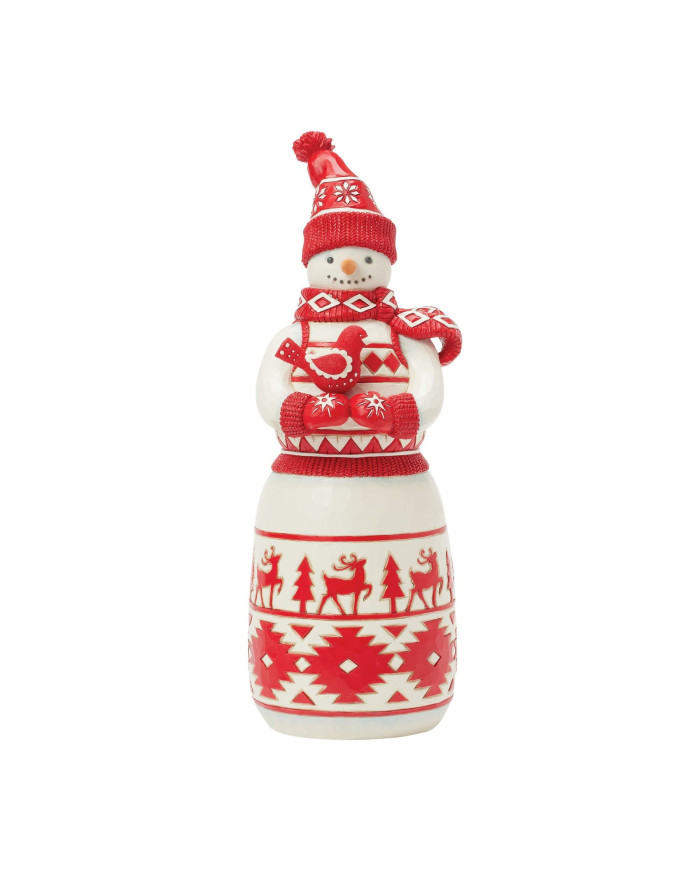 Heartwood Creek by Jim Shore - Bonhomme de Neige de Noël Nordique