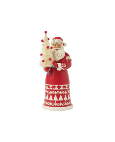 Heartwood Creek by Jim Shore - Figurine Père Noël Nordique Sapin Noël