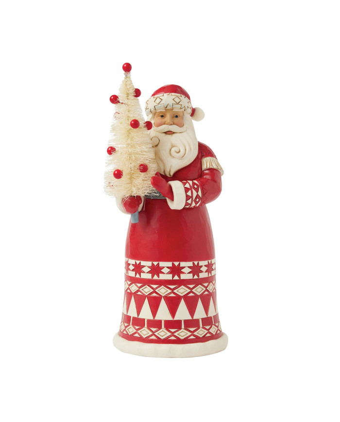 Heartwood Creek by Jim Shore - Figurine Père Noël Nordique Sapin Noël