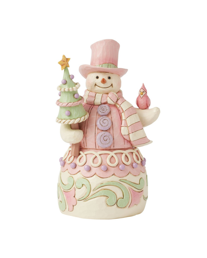 Heartwood Creek by Jim Shore - Figurine Bonhomme de Neige Heartwood Sweets