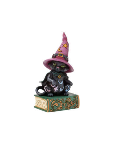 Heartwood Creek by Jim Shore - Figurine Chat Noir Halloween Livre