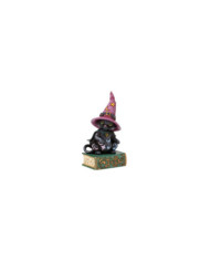 Heartwood Creek by Jim Shore - Figurine Chat Noir Halloween Livre