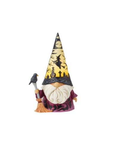 Heartwood Creek by Jim Shore - Figurine Gnome Halloween Lumineux