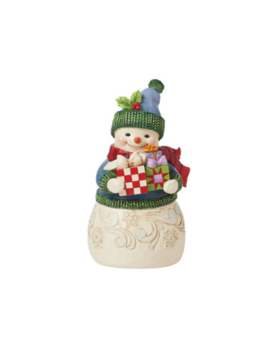 Heartwood Creek by Jim Shore - Figurine Bonhomme de Neige Cadeaux Noël