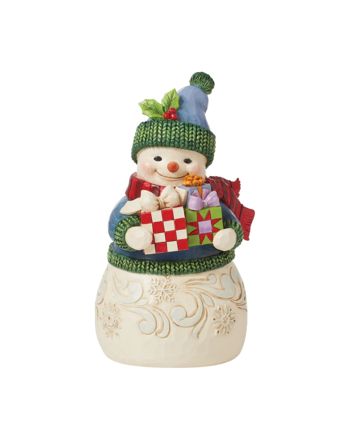 Heartwood Creek by Jim Shore - Figurine Bonhomme de Neige Cadeaux Noël