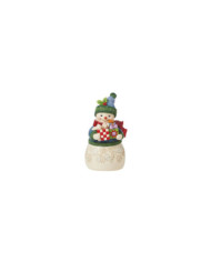 Heartwood Creek by Jim Shore - Figurine Bonhomme de Neige Cadeaux Noël