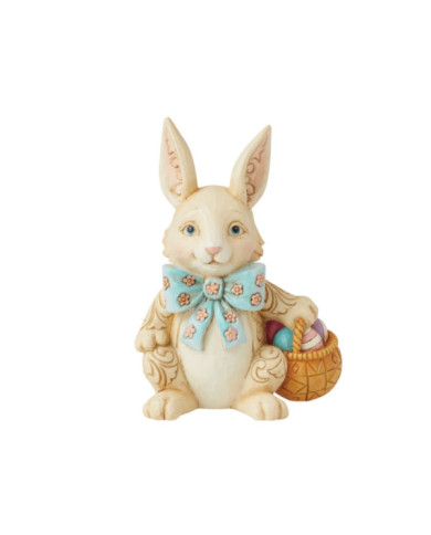Heartwood Creek by Jim Shore - Figurine Lapin Pâques Panier