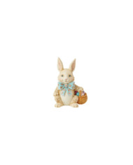 Heartwood Creek by Jim Shore - Figurine Lapin Pâques Panier