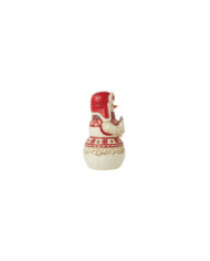 Heartwood Creek by Jim Shore - Figurine Bonhomme de Neige Noël Nordique