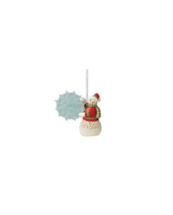 Heartwood Creek by Jim Shore - Suspension Bonhomme de Neige avec flocon