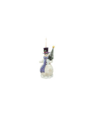 Heartwood Creek by Jim Shore - Suspension Bonhomme de Neige avec sapin