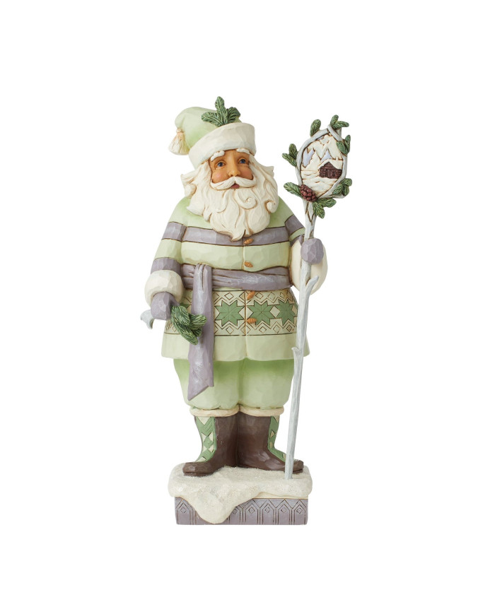 Heartwood Creek by Jim Shore - Figurine Père Noël des Bois White Woodland
