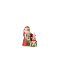 Heartwood Creek by Jim Shore - Figurine Père Noël avec Gnome 2022 Hallmark Exclusive