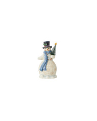 Heartwood Creek by Jim Shore - Figurine Bonhomme de neige avec Sapin