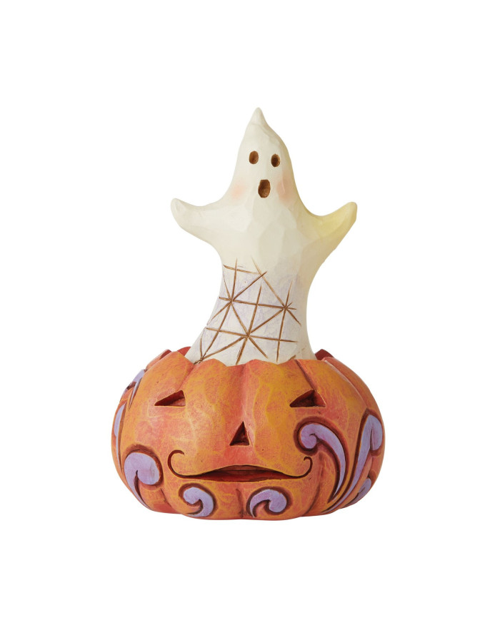 Heartwood Creek by Jim Shore - Mini Figurine Citrouille Fantôme
