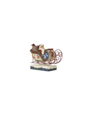 Heartwood Creek by Jim Shore - Figurine père-noël en traineau