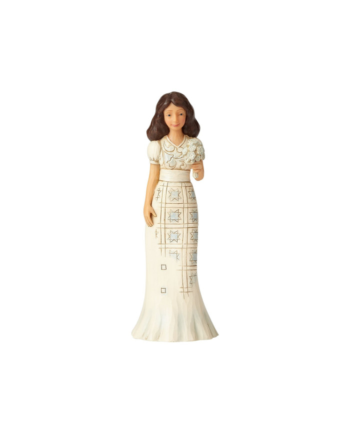 Heartwood Creek by Jim Shore - Figurine fille avec fleurs