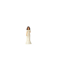 Heartwood Creek by Jim Shore - Figurine fille avec fleurs