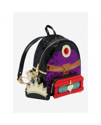 Sac à dos Loungefly - Evil Queen Sequined Figural - Import US