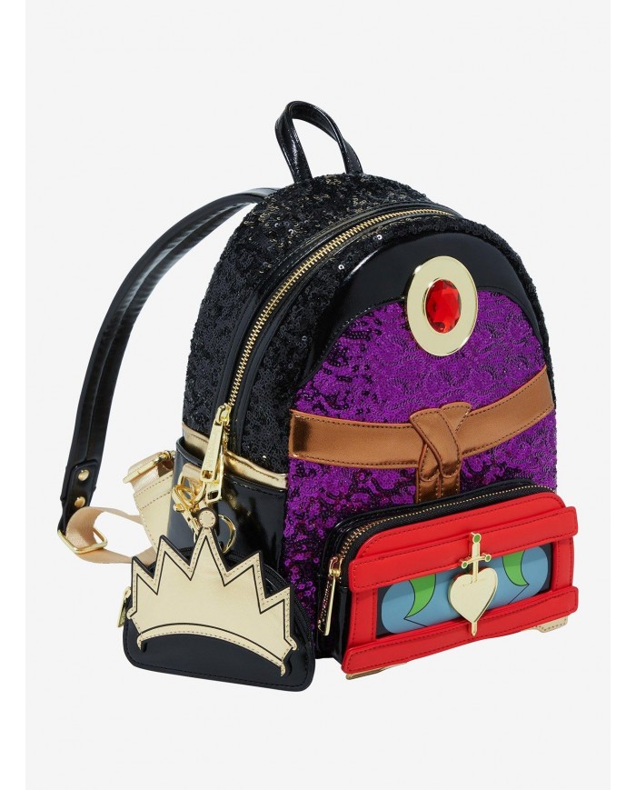 Sac à dos Loungefly - Evil Queen Sequined Figural - Import US