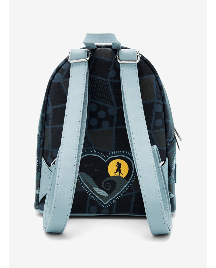 Sac à dos Loungefly - L'Etrange Noël de Mr Jack - Jack & Sally Split Heart