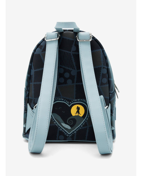 Sac à dos Loungefly - L'Etrange Noël de Mr Jack - Jack & Sally Split Heart